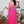 Abby Rose 8221 Fuchsia Beaded Bodice Slim A-Line Dress with Slit Abby Rose / Athena Prom 