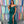 ALYCE Paris 140253 Green Off the Shoulder Dress with Slit - Size 18