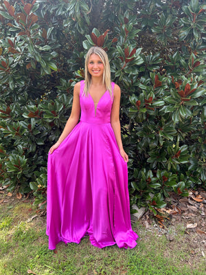ALYCE Paris 1756  Luminous Satin Dress Alyce Paris 