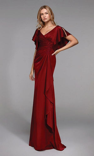 Alyce Style 27520 in Wine