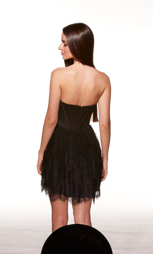ALYCE Paris 30011 Chantilly Lace Cocktail Dress Alyce Paris 