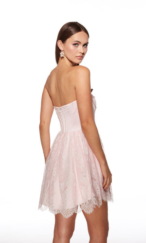ALYCE Paris 30011 Chantilly Lace Cocktail Dress Alyce Paris 