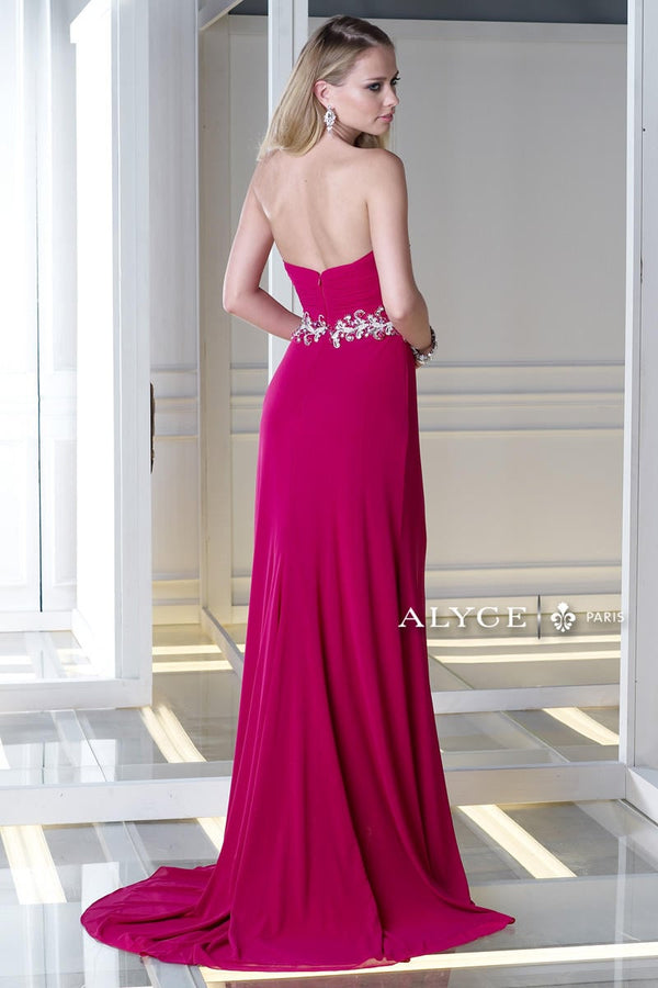 ALYCE Paris 35691 Bright Turquoise Sweetheart Dress Alyce Paris 