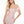 Alyce Paris 4498 Chalk Pink Sequin Fitted Off the Shoulder Cocktail Dress - Size 2