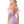 Alyce Paris 4498 Chalk Pink Sequin Fitted Off the Shoulder Cocktail Dress - Size 2