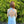 Alyce Paris 60160 Periwinkle Blue Halter Chiffon Dress - Size 0