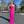 Alyce Paris 61253 Electric Fuchsia One Shoulder Fitted Jersey Dress - Size 10