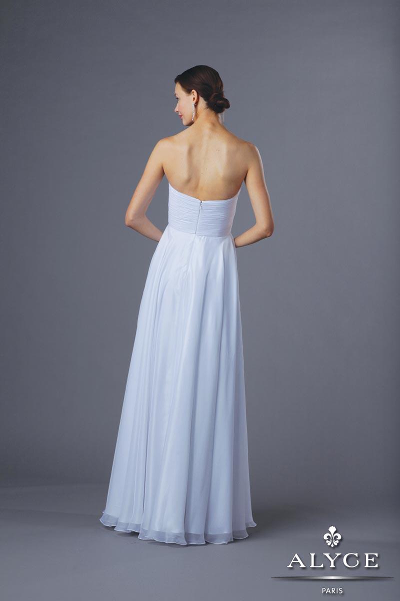 ALYCE Paris 35576 Light Turquoise Chiffon Jeweled Waist A-Line Dress Formalwear Outlet ALYCE Paris 35576 Light Turquoise Chiffon Jeweled Waist A-Line Dress Formalwear Outlet