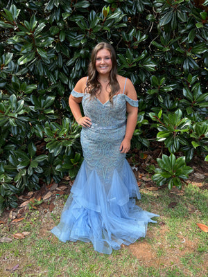 athena prom dress Bella and Bloom Boutique