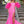 Ava Presley 28287 Hot Pink Sequin Dress w/ Feather Sleeves Ava Presley 