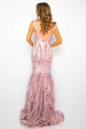 Ava Presley 39204 Sequin Design Dress Ava Presley 