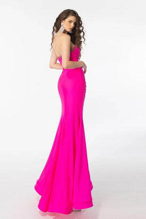 Ava Presley 39290 Beaded Sweetheart Dress Ava Presley 