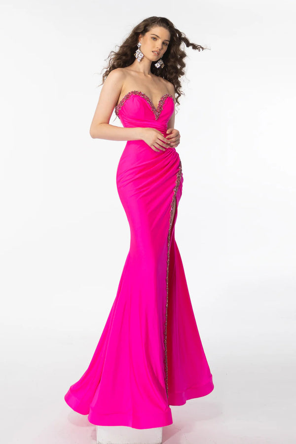 Ava Presley 39290 Beaded Sweetheart Dress Ava Presley 