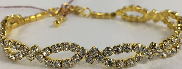 Gold Oval Link Bracelet