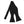 Black Satin Bow Tie, Pocket Square & Lapel Pin Set Formalwear Outlet 