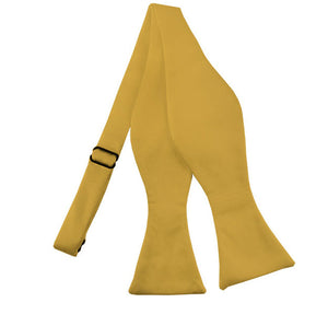 Honey Gold Satin Bow Tie, Pocket Square & Lapel Pin Set Formalwear Outlet 