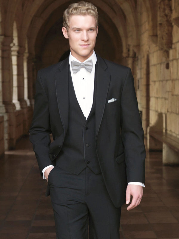 Black Allure Modern Fit Tuxedo by Jean Yves Jean Yves 