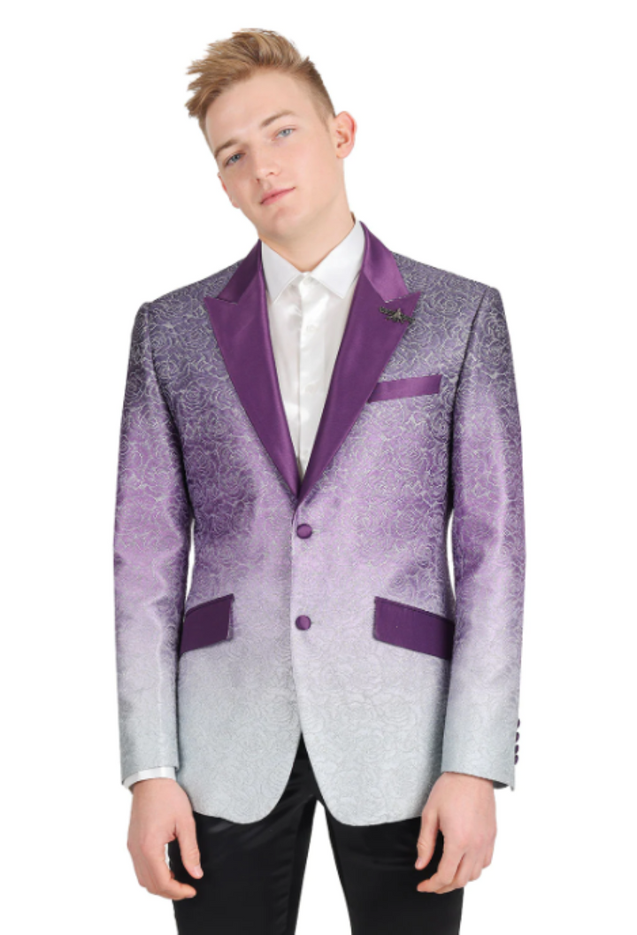 Plum hotsell tuxedo jacket