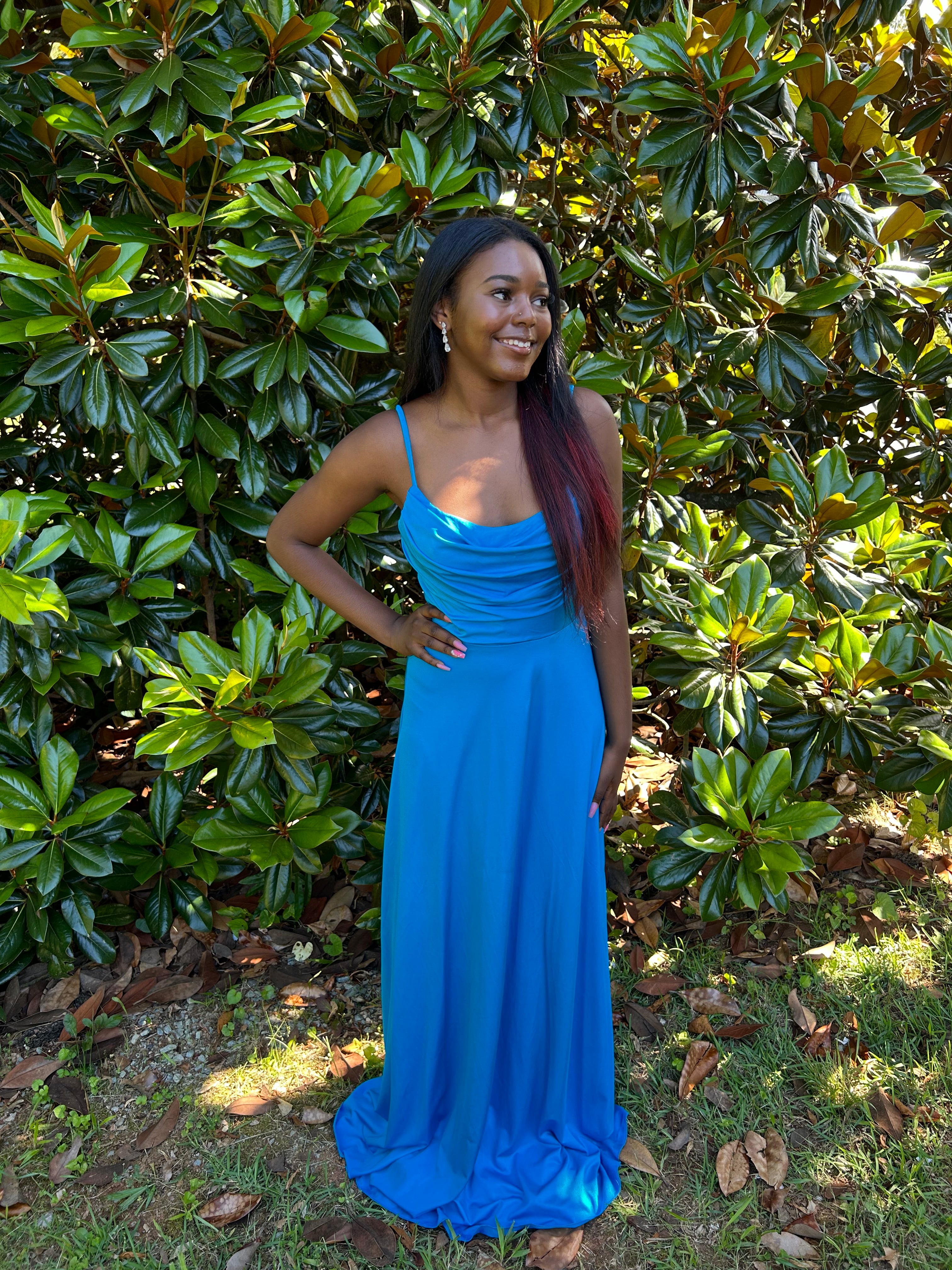 Blush Prom 12132 Blue Topaz Slim A-Line Dress Formalwear Outlet Blush Prom 12132 Blue Topaz Slim A-Line Dress Formalwear Outlet