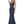 Cecilia Couture 1418 Navy Deep V-Neck Dress