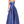 Cecilia Couture 1442 Cobalt Blue Satin A-Line Dress - Size 4