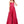 Cecilia Couture 1442 Fuchsia Pink Satin A-Line Dress - Size 6