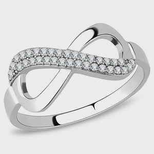 CZ Minimal Infinity Ring Fashion Jewelry 