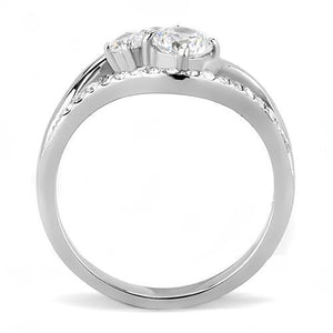 Cubic Zirconia Minimal Cluster Ring Fashion Jewelry 