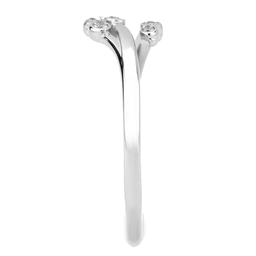 Modern Minimalist Cubic Zirconia Ring Fashion Jewelry 