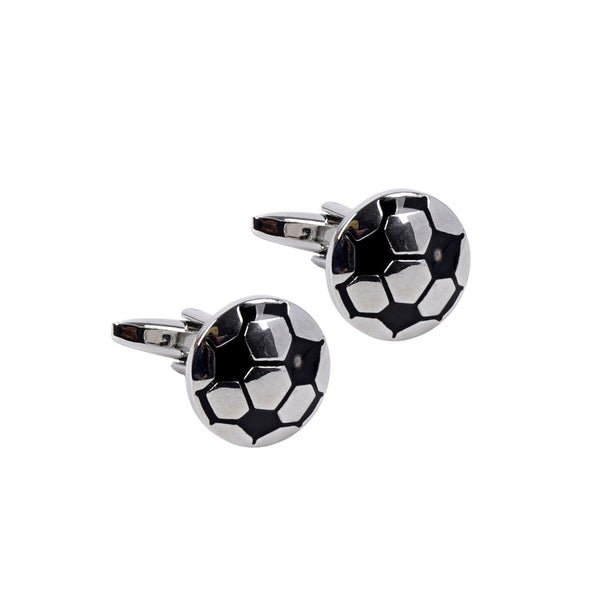 Soccer Ball Cufflinks in Gift Box available at Formalwear Outlet Hillsborough, NC