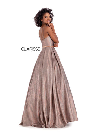 CLARISSE 8232 Bronze Shimmer Ballgown Clarisse 