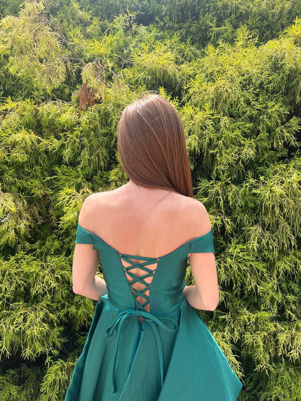 CLARISSE 30245 Off the Shoulder A-Line Cocktail Dress