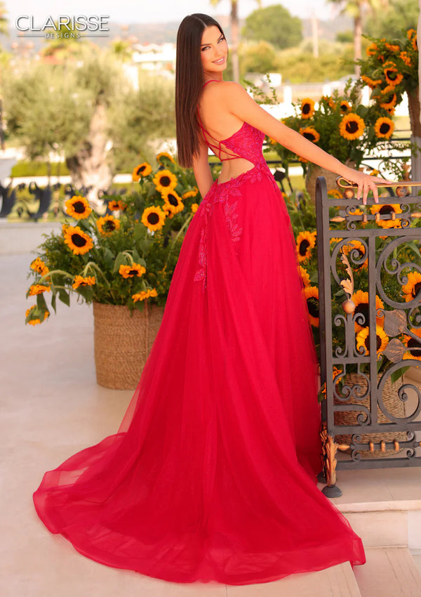 CLARISSE 810880 Tulle A-Line Dress Clarisse 