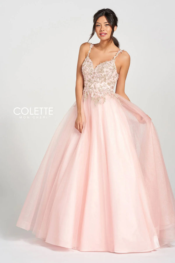 COLETTE 12205 Vintage Rose Tulle Ballgown