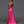Candice Wang 72488 Neon Pink Corset Bodice Satin Dress Candice Wang 