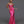 Candice Wang 72488 Neon Pink Corset Bodice Satin Dress Candice Wang 