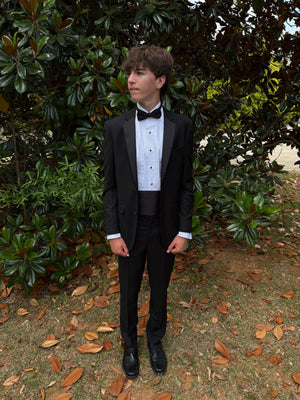 New Capitano Uomo Black 2 Piece Slim Fit Tuxedo Capitano Uomo 
