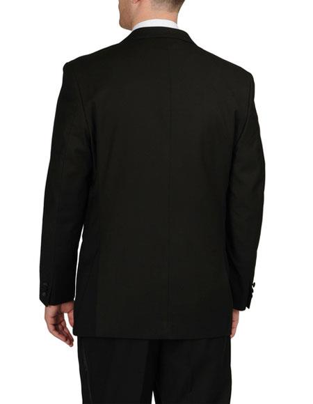 New Caravelli Black 2 Piece Regular Fit Tuxedo