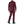 Three Piece Burgundy Caravelli Slim Fit Suit Two Button Notch Lapel