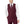 Three Piece Burgundy Caravelli Slim Fit Suit Two Button Notch Lapel