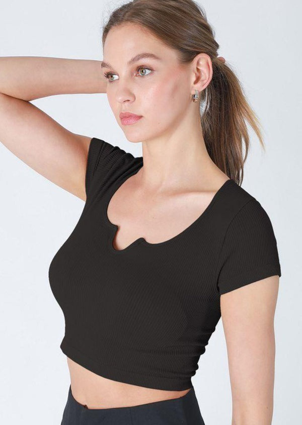 Casual Confidence Crop Top