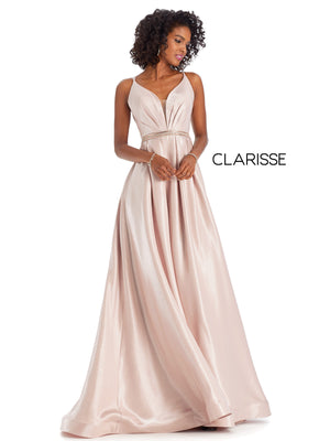 CLARISSE 8088 Blush A-Line Dress Clarisse 