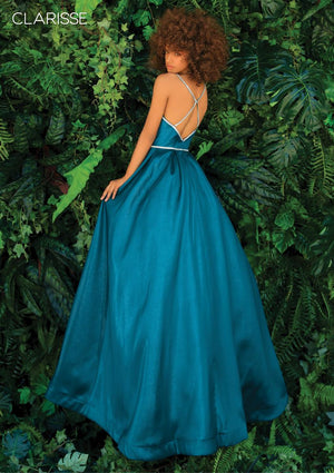 CLARISSE 810194 Peacock Full A-Line Dress Clarisse 