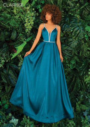 CLARISSE 810194 Peacock Full A-Line Dress Clarisse 