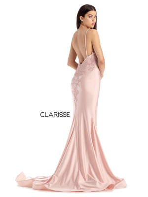 CLARISSE 8207 Blush Fit-n-Flare Dress Clarisse 