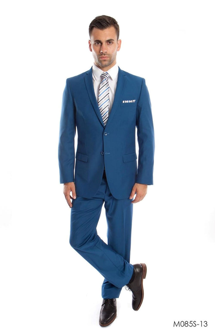 New Cobalt Blue 2pc Tazio Suit