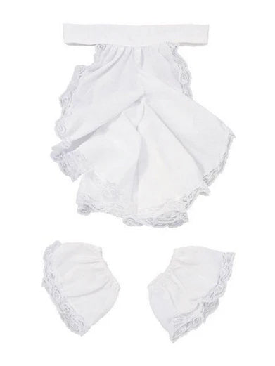 Colonial Costume Jabot and Ruffle Cuff Set available at Formalwear Outlet Hillsborough, NC