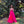 Dave & Johnny 8777 Fuchsia A-Line Dress Dave & Johnny 
