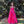 Dave & Johnny 8777 Fuchsia A-Line Dress Dave & Johnny 