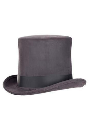 Grey Top Hat - Adult One Size Fits Most Not specified 